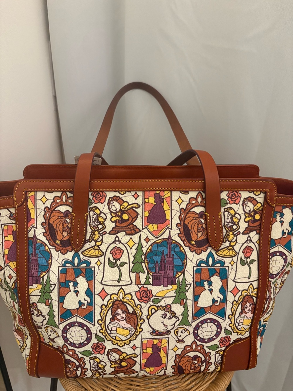 Dooney & Bourke Beauty & The Beast Large Tote - Picture 2 of 7